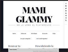 Tablet Screenshot of mamiglammy.com